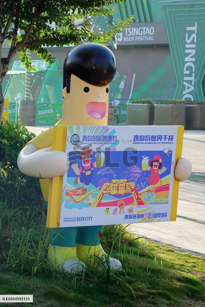 35th Qingdao International Beer Festival Preparation