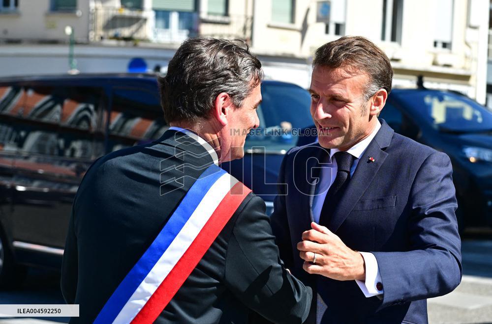 Macron Tours Avenir Lourdes Projects