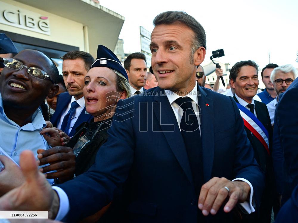 Macron Tours Avenir Lourdes Projects