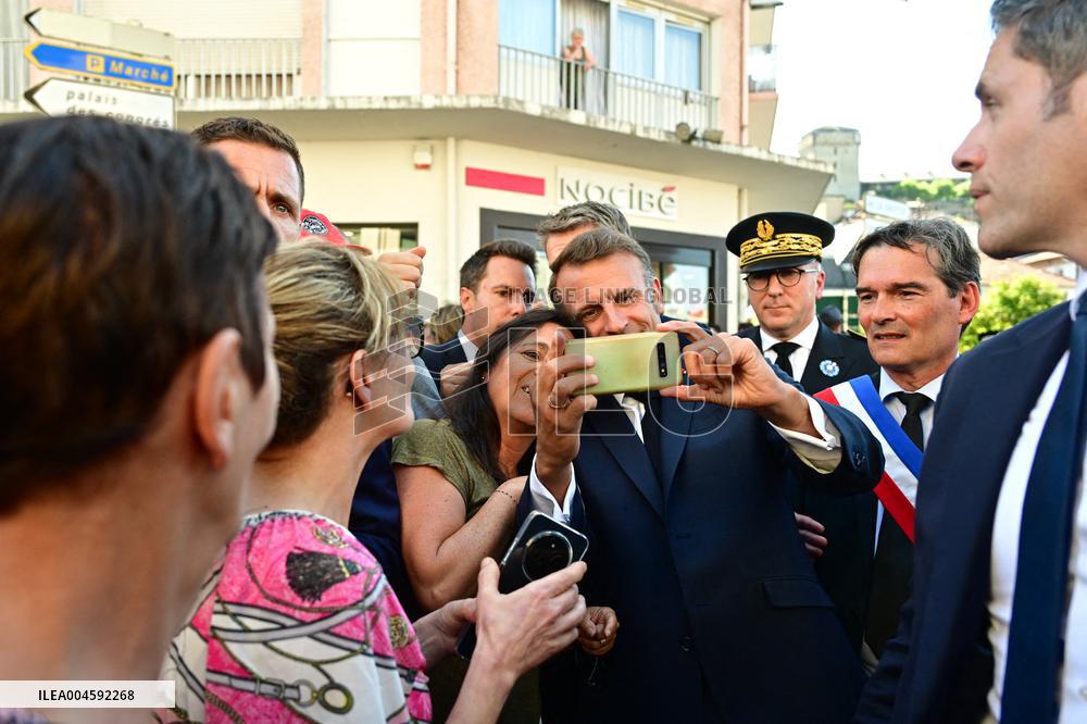 Macron Tours Avenir Lourdes Projects