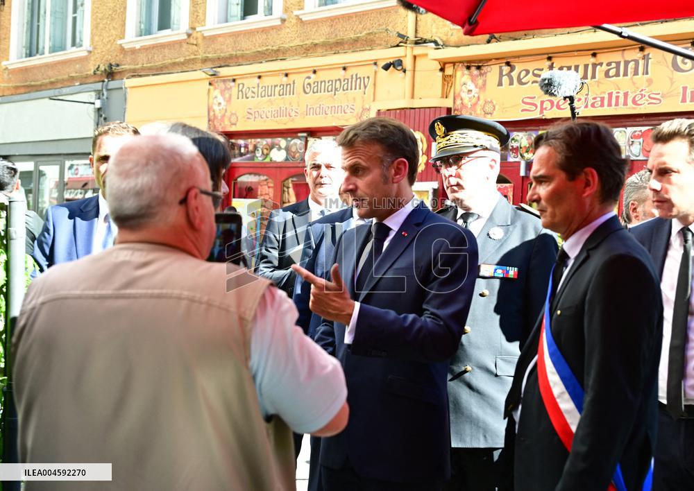 Macron Tours Avenir Lourdes Projects