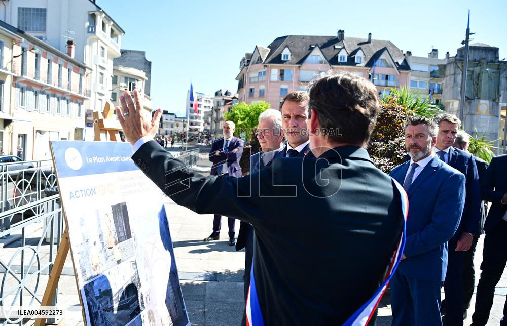 Macron Tours Avenir Lourdes Projects