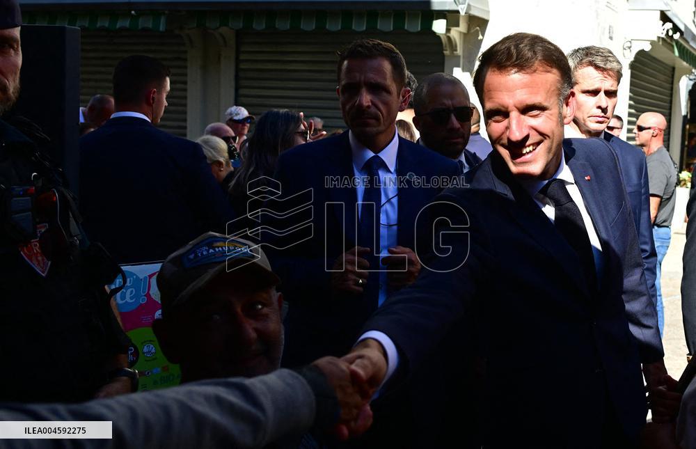 Macron Tours Avenir Lourdes Projects