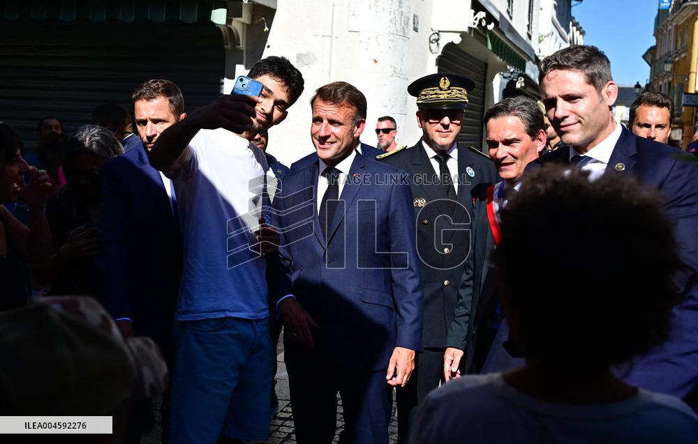 Macron Tours Avenir Lourdes Projects