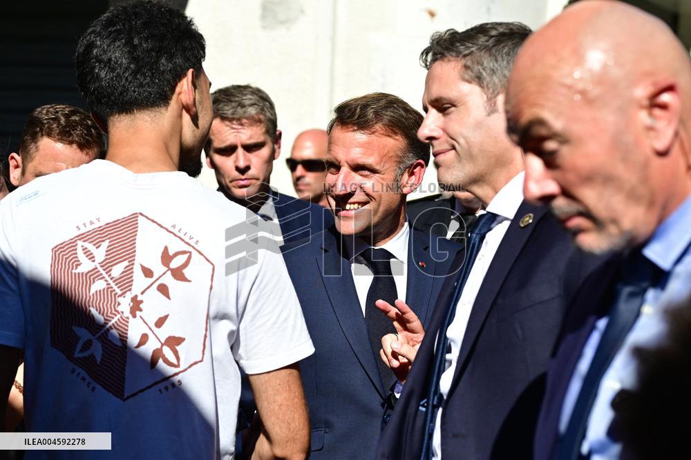 Macron Tours Avenir Lourdes Projects