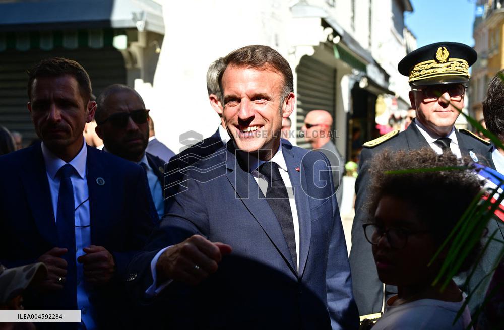 Macron Tours Avenir Lourdes Projects