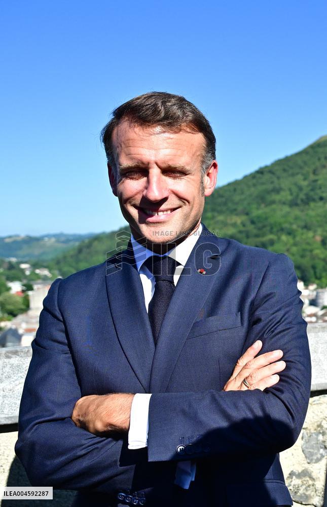 Macron Tours Avenir Lourdes Projects