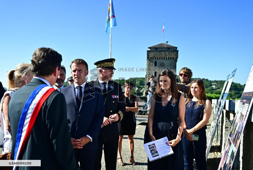 Macron Tours Avenir Lourdes Projects