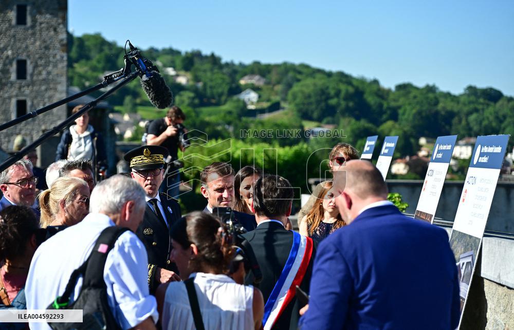 Macron Tours Avenir Lourdes Projects