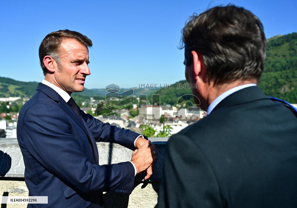 Macron Tours Avenir Lourdes Projects