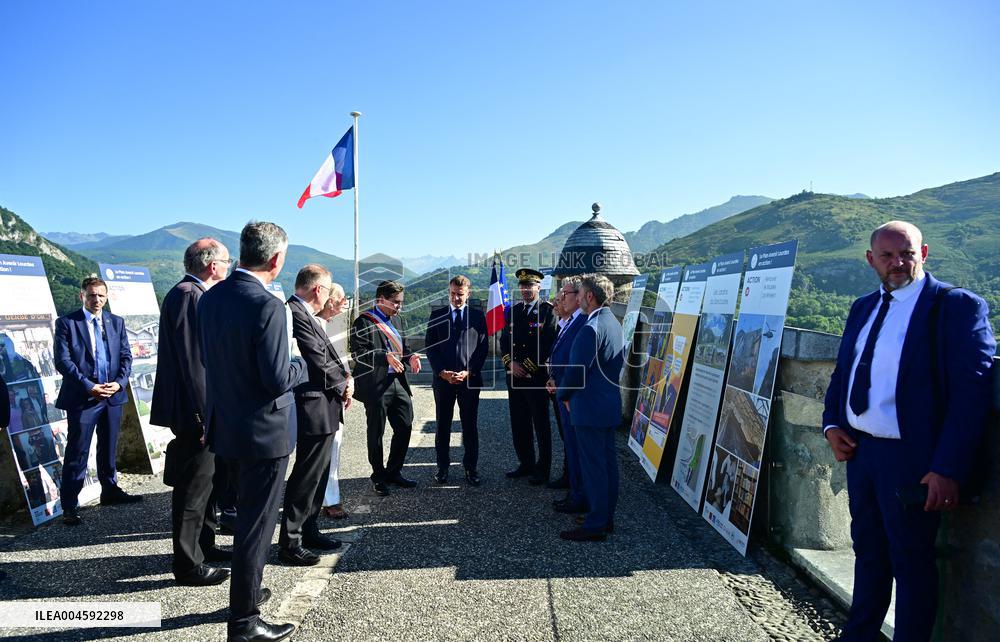 Macron Tours Avenir Lourdes Projects