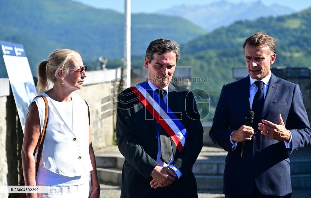 Macron Tours Avenir Lourdes Projects