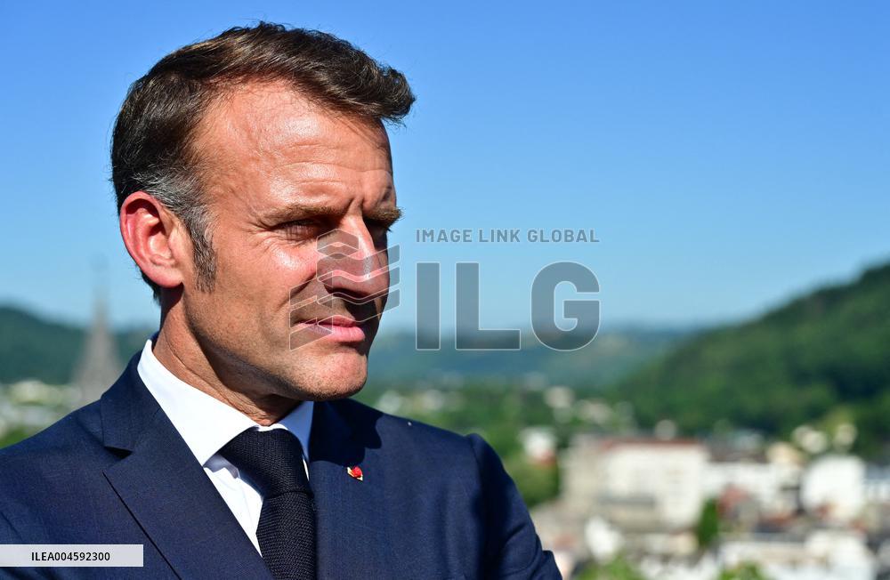 Macron Tours Avenir Lourdes Projects