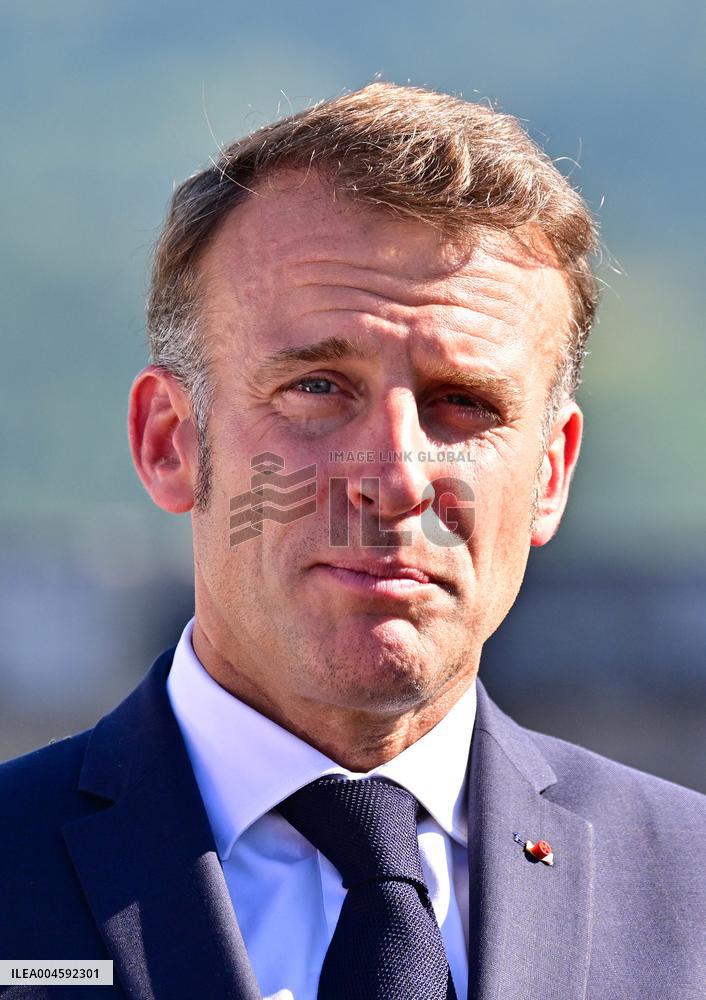 Macron Tours Avenir Lourdes Projects