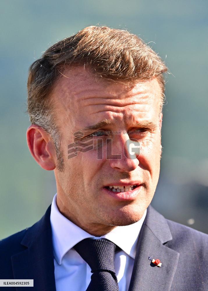 Macron Tours Avenir Lourdes Projects