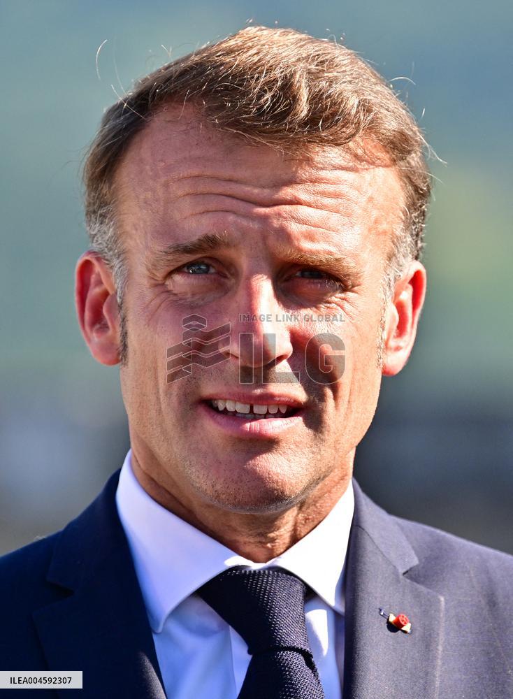 Macron Tours Avenir Lourdes Projects