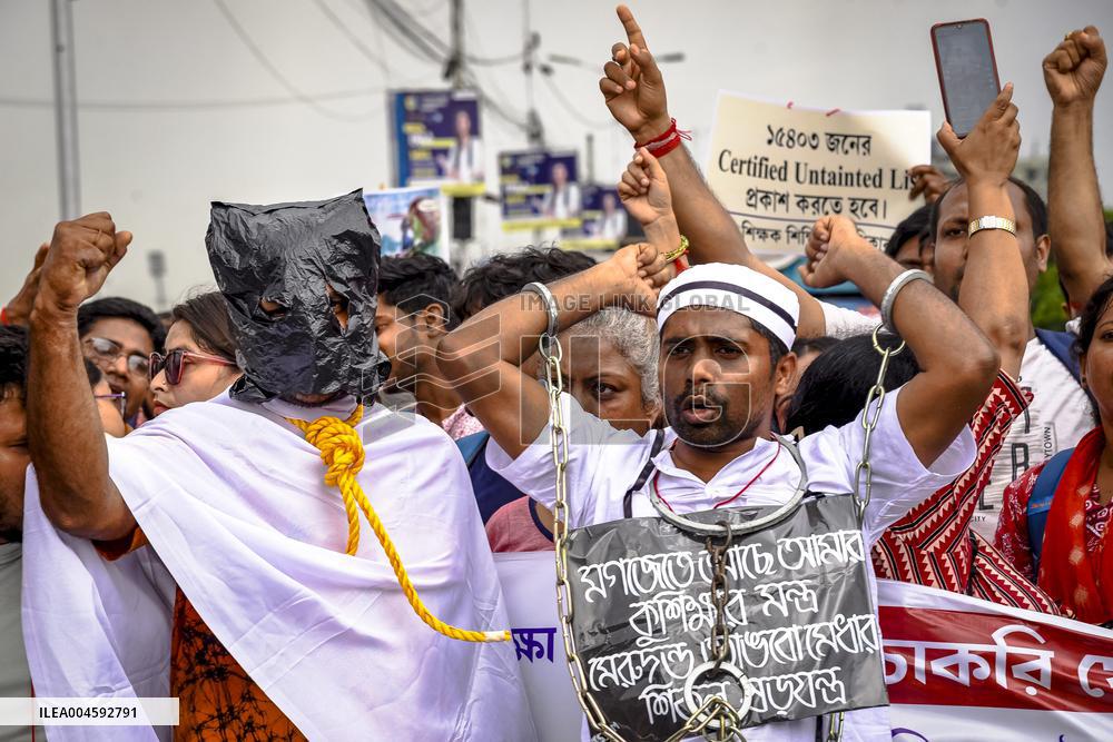 Kolkata Teachers Protests - India
