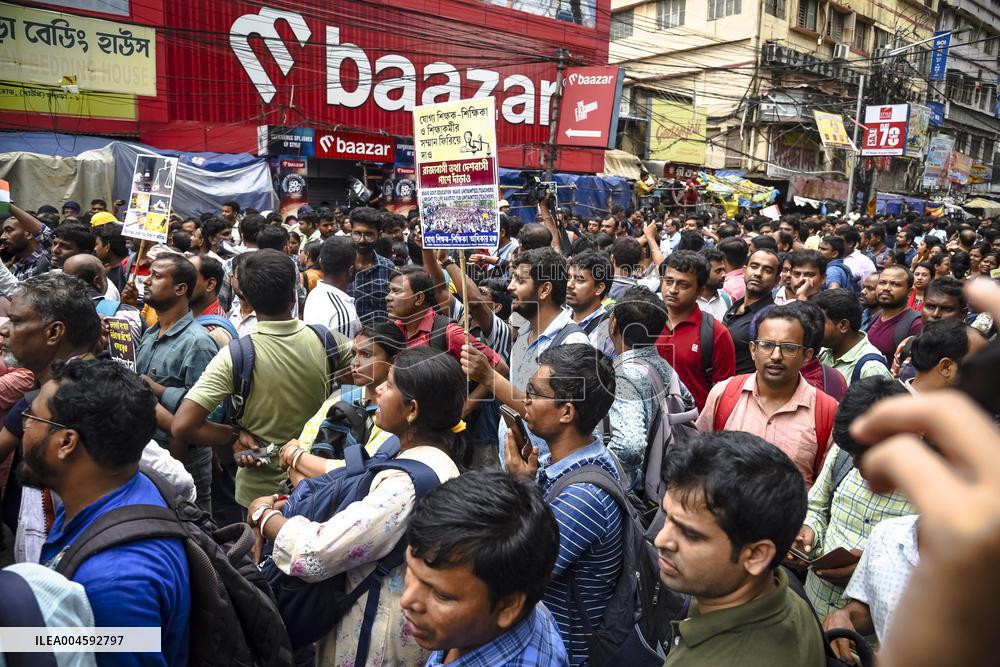 Kolkata Teachers Protests - India