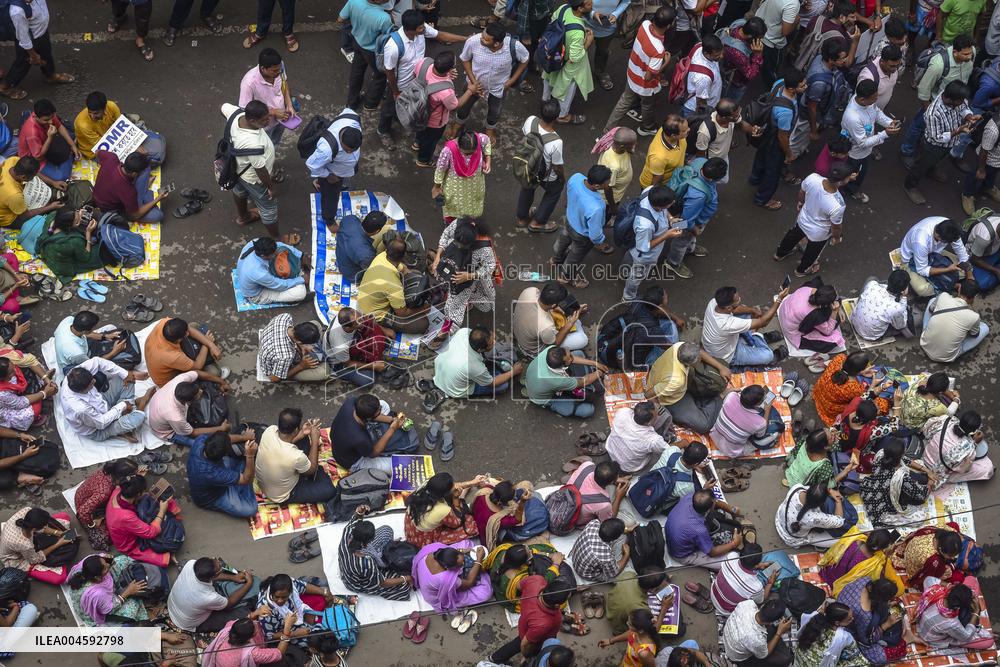 Kolkata Teachers Protests - India