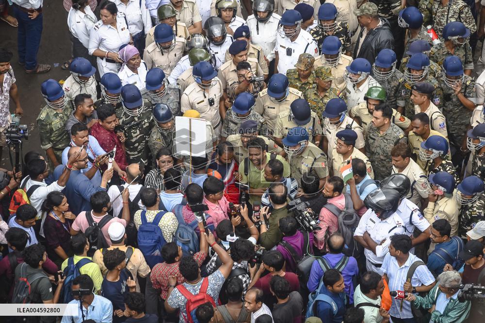 Kolkata Teachers Protests - India