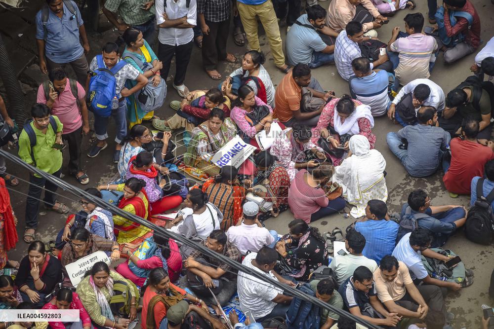 Kolkata Teachers Protests - India