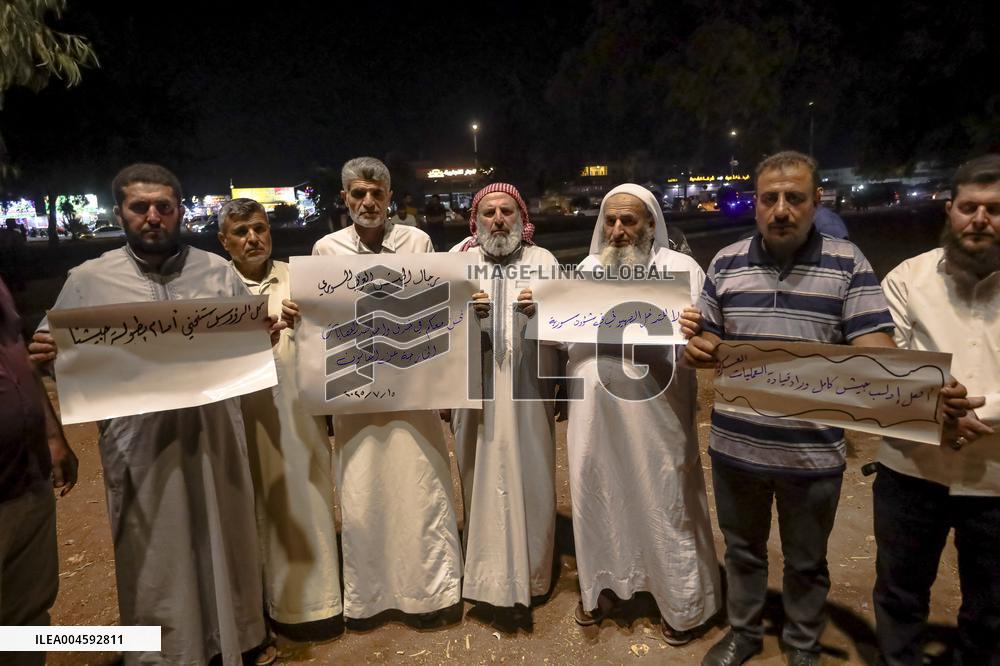 Syrians Condemn Israel Attacks - Syria