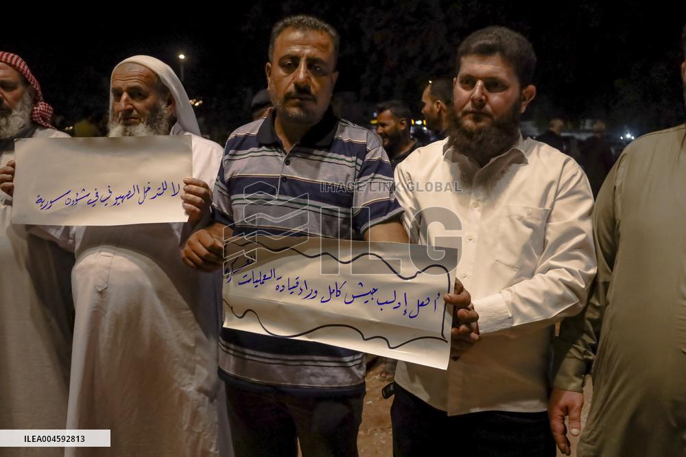 Syrians Condemn Israel Attacks - Syria