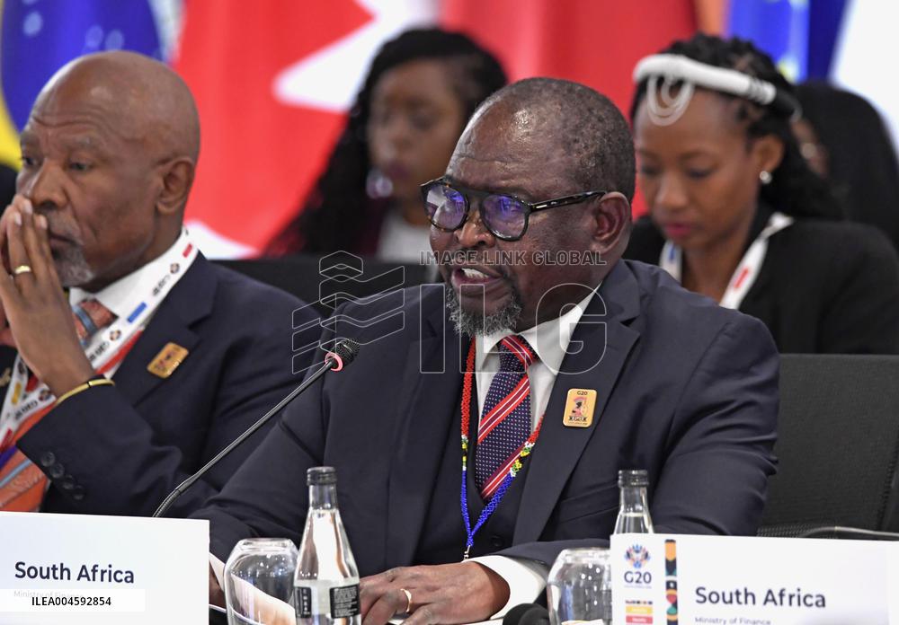 G20 finance meeting in South Africa
