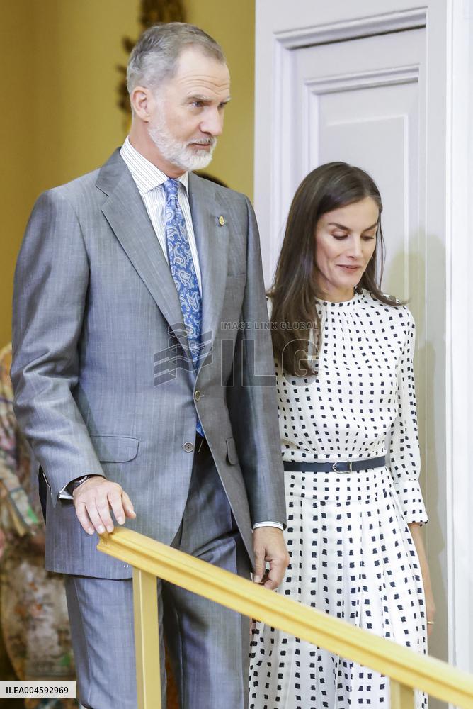 Princess Of Asturias Foundation Work Meeting - Madrid