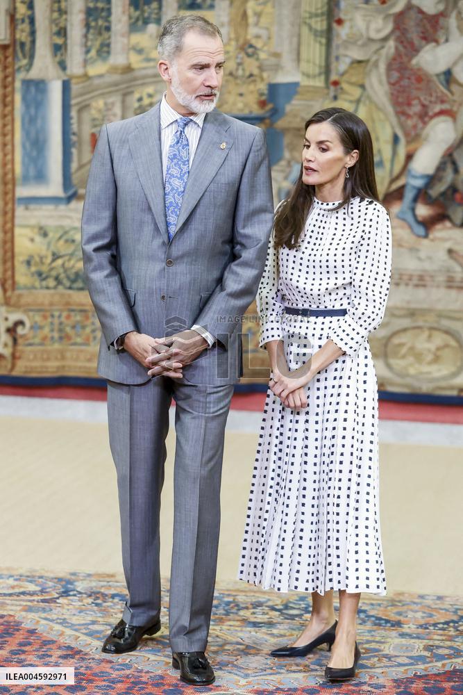 Princess Of Asturias Foundation Work Meeting - Madrid