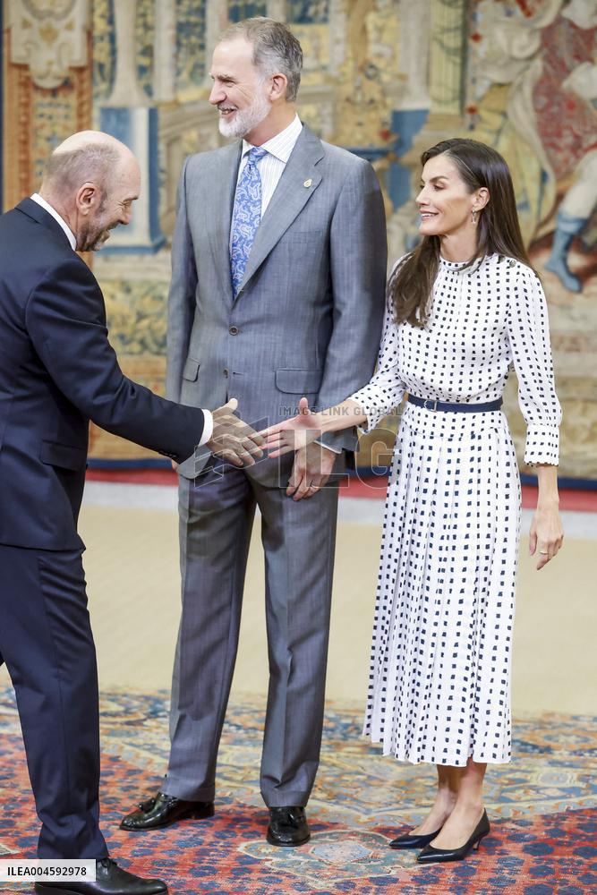 Princess Of Asturias Foundation Work Meeting - Madrid