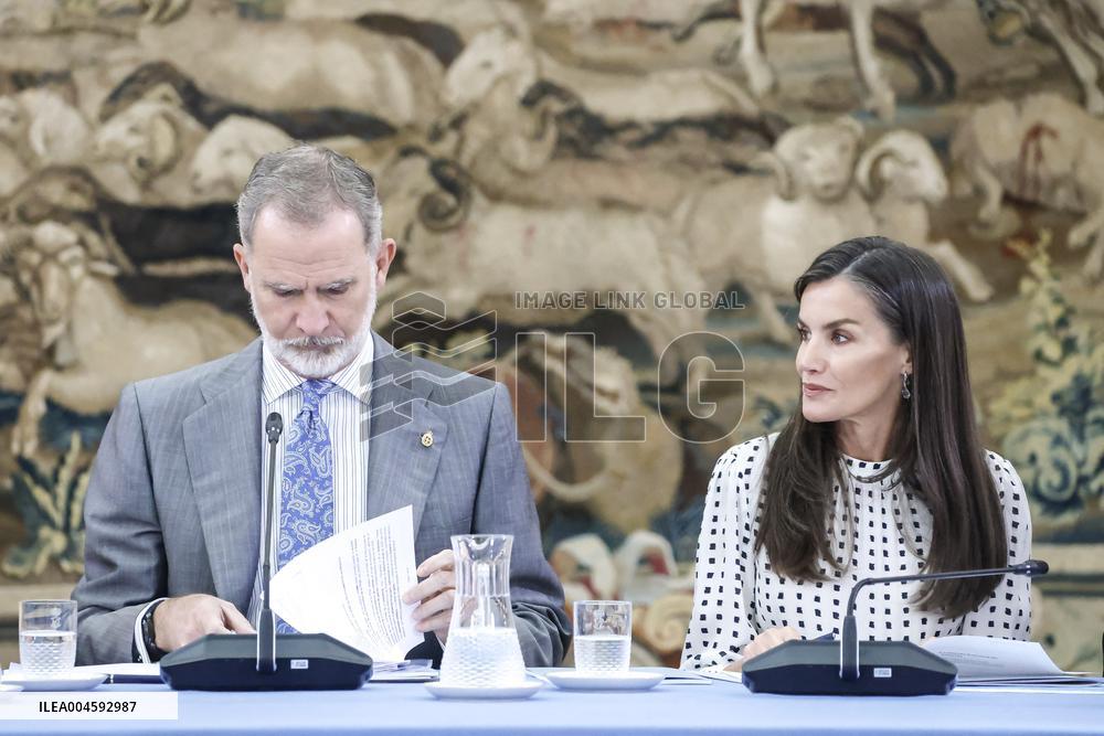 Princess Of Asturias Foundation Work Meeting - Madrid