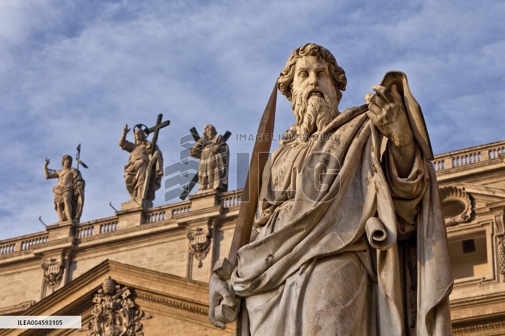 Illustration - Aerial Rome - Italy