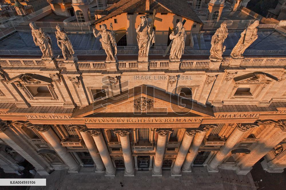 Illustration - Aerial Rome - Italy