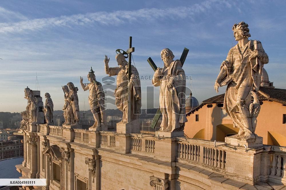 Illustration - Aerial Rome - Italy