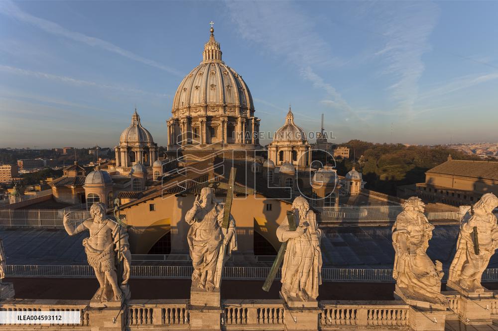 Illustration - Aerial Rome - Italy