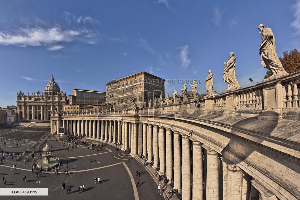 Illustration - Aerial Rome - Italy