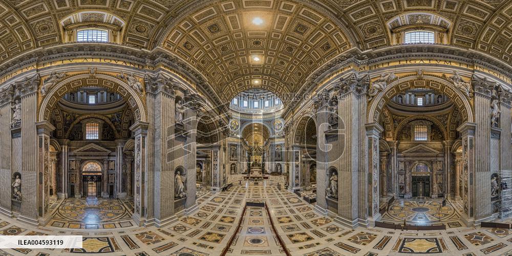 Illustration - Aerial Rome - Italy