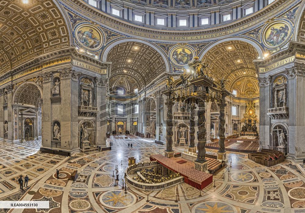 Illustration - Aerial Rome - Italy