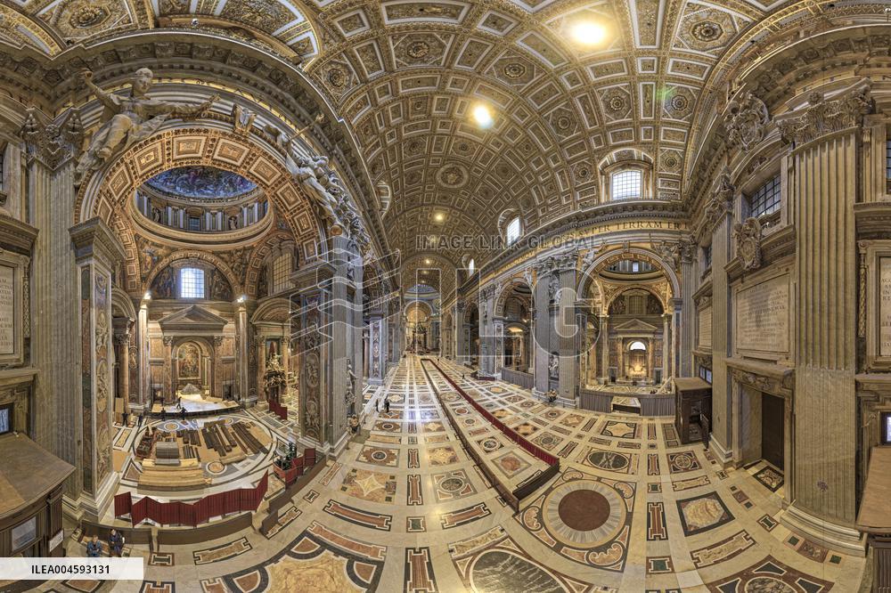 Illustration - Aerial Rome - Italy