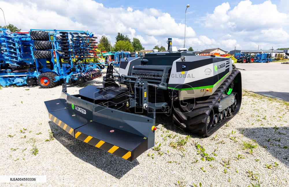 AgXeed Autonomous Robot Tractor