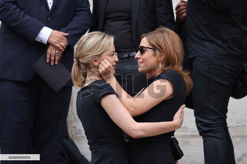 Thierry Ardisson Funeral - Paris