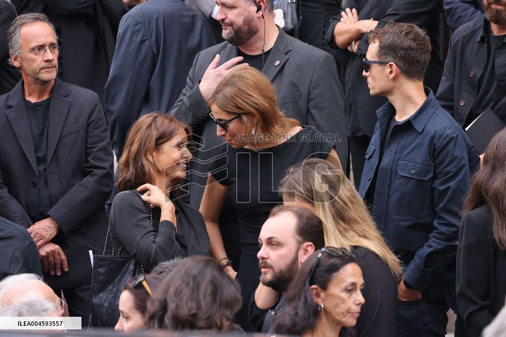 Thierry Ardisson Funeral - Paris
