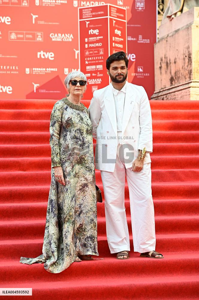 Red Carpet II edition of the Spanish Fashion Academy Awards - Madrid