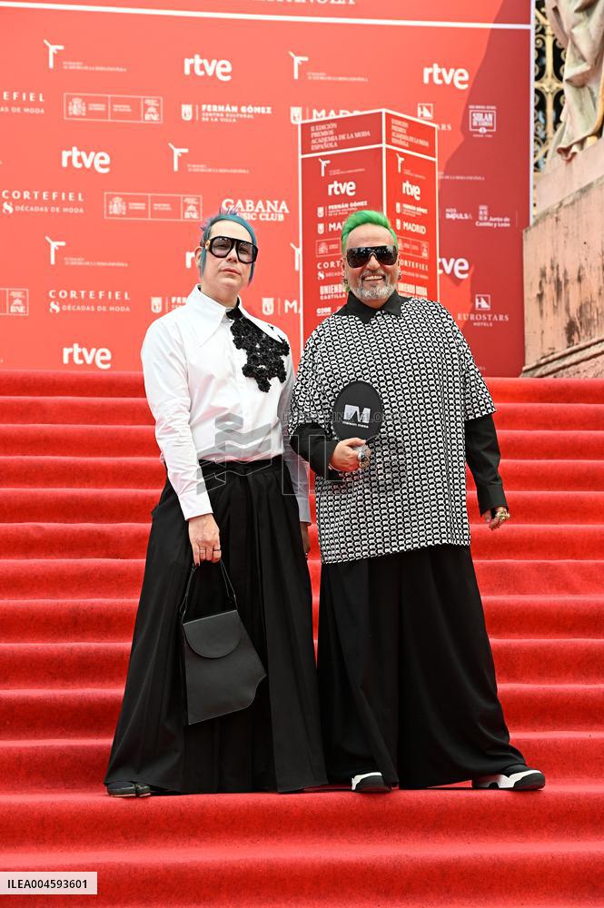 Red Carpet II edition of the Spanish Fashion Academy Awards - Madrid