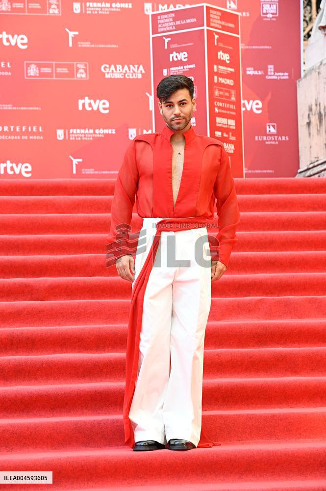 Red Carpet II edition of the Spanish Fashion Academy Awards - Madrid