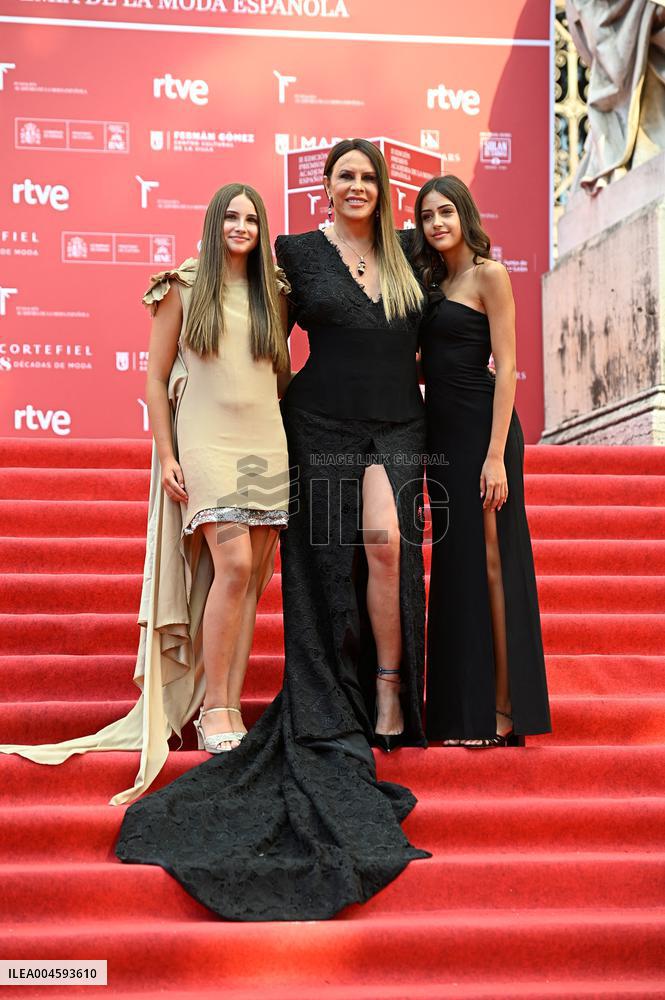 Red Carpet II edition of the Spanish Fashion Academy Awards - Madrid