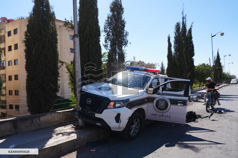 Syrian Government Fighters in the Druze City of Sweida - Syria