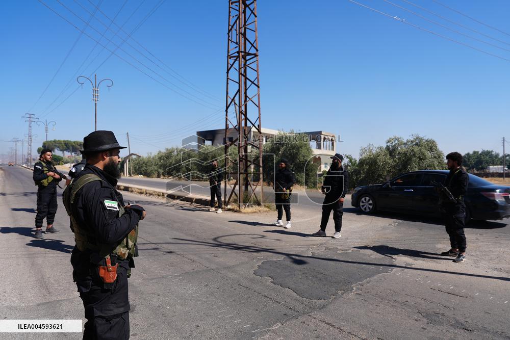 Syrian Government Fighters in the Druze City of Sweida - Syria