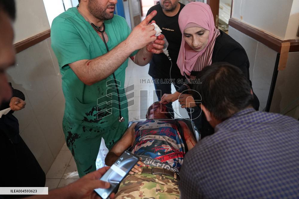Syrian Government Fighters in the Druze City of Sweida - Syria